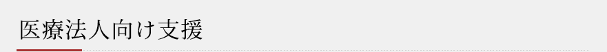 医療法人向けサービス